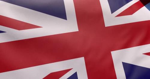 Videohive - 3d United Kingdom UK flag background. - 43001870 - 43001870