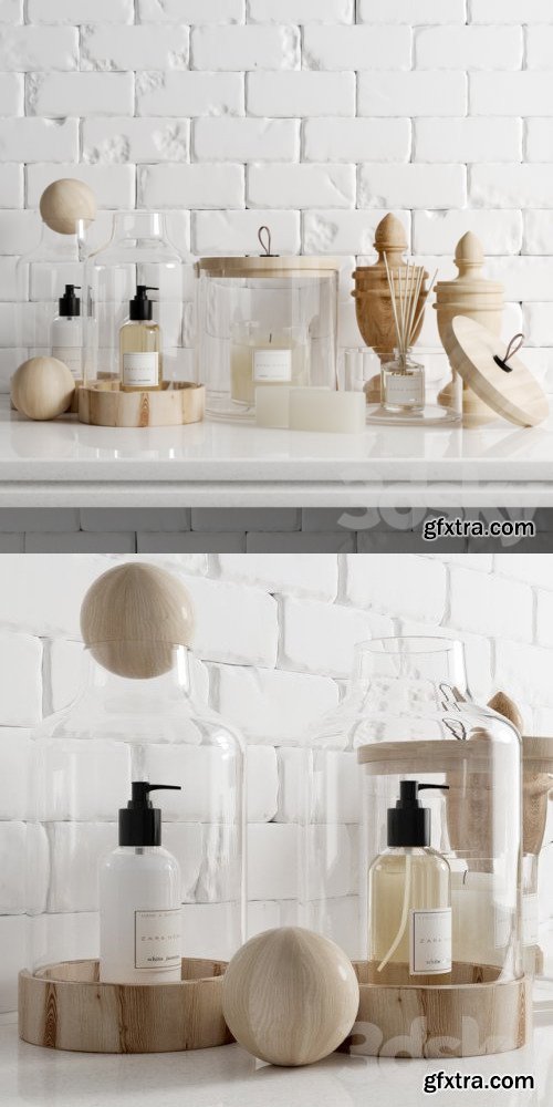 Zara bathroom set / set Bathroom