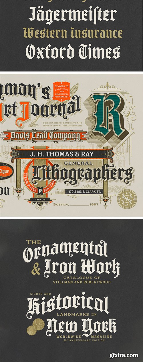 NS Philapost Font Family