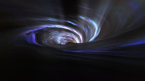 Videohive - Orbit At The Edge Of Swirly Wormhole Seamless Loop - 43030974 - 43030974