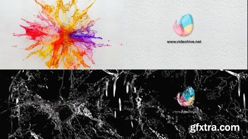 Videohive water Splash Logo Reveal 2 style 42881299