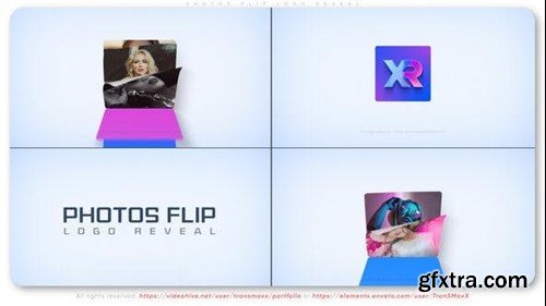 Videohive Photos Flip Logo Reveal 43017104