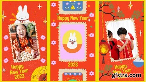 Videohive Chinese New Year Slide Story 43049482