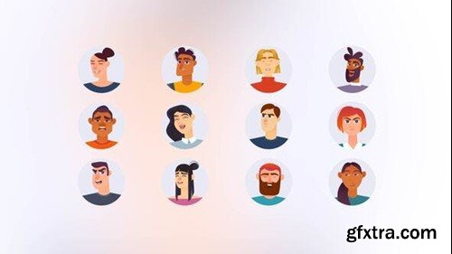 Videohive Emotions - Mini Avatars Concept 43088183