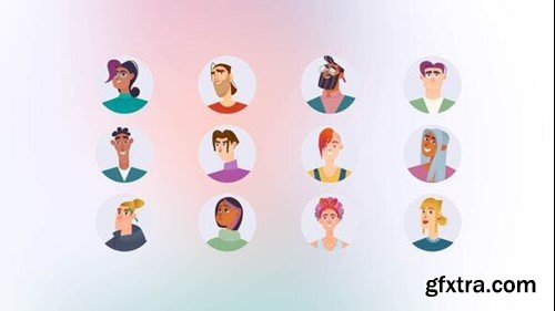 Videohive Designers - Mini Avatars Concept 43087941