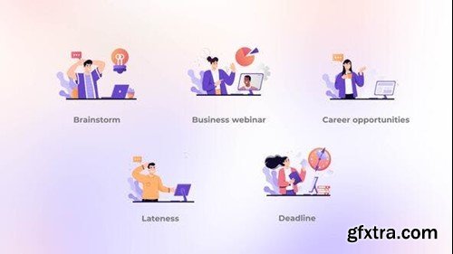 Videohive Business Webinar  - Gradient Concept 43086907