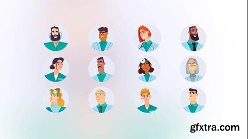 Videohive Medical - Mini Avatars Concept 43088546