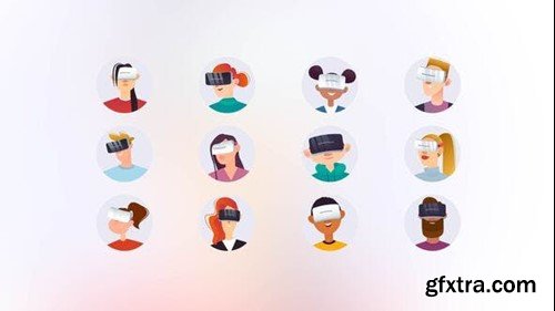 Videohive Metaverse - Mini Avatars Concept 43088563