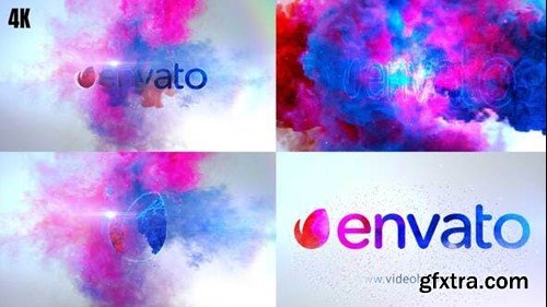 Videohive Impact Particle Logo 43075506