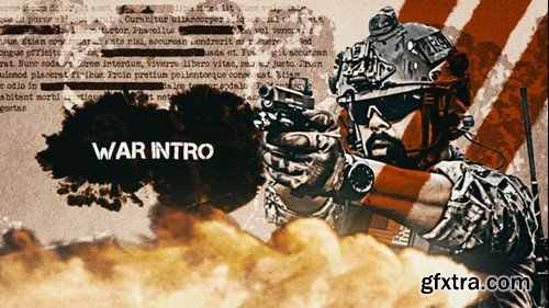 Videohive War Intro 43073762