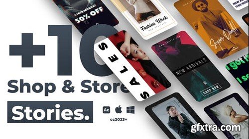 Videohive 10 Shop & Store Instagram Stories 43116757