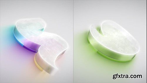 Videohive Clean 3D Glass Logo Reveal Intro 43091649