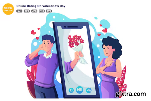 Online Dating On Valentine\'s Day XAVJAEL