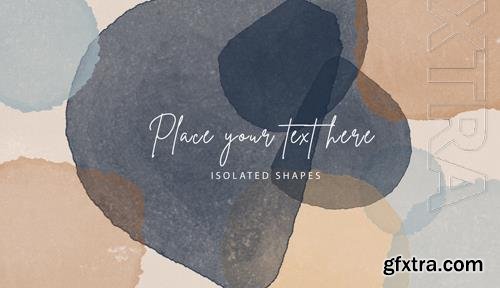 PSD abstract watercolor background