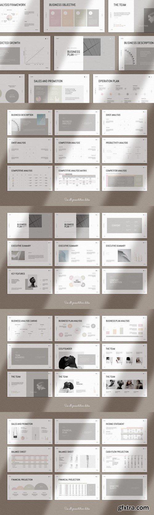 Plantic | Minimal Business Plan PowerPoint