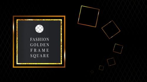 Videohive - Fashion Golden Frame Square - 42975052 - 42975052