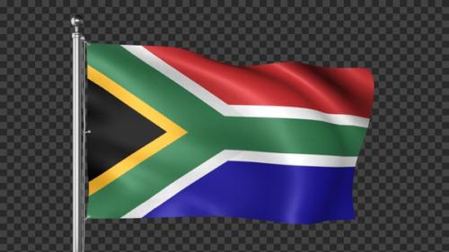 Videohive - South Africa Flag - 42989203 - 42989203