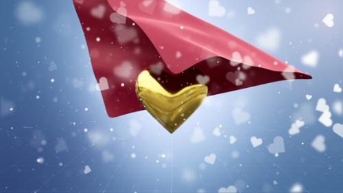 Videohive - Valentines Day 3D Heart Reveal V4 - 43103951 - 43103951