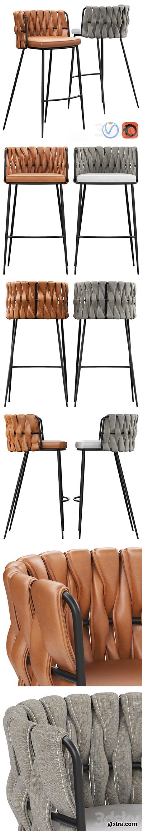 LoftDesigne Bar Stool 2678