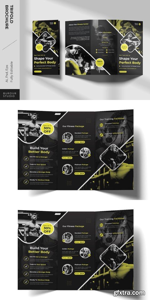 Training Center Trifold Brochure