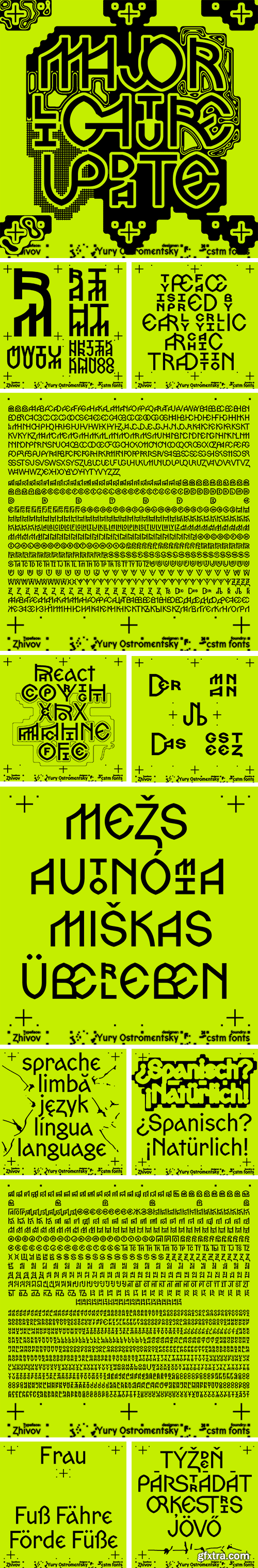 Zhivov Typeface