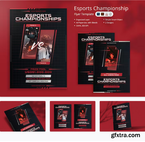 Berani - E sports Championship Flyer