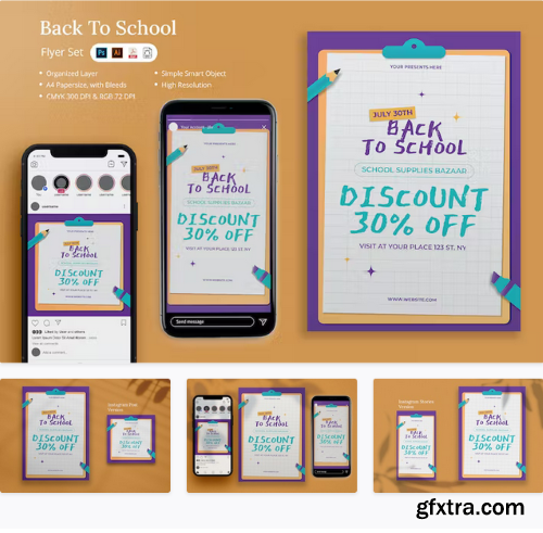 Secoda - Back To School Flyer JY4HDPX