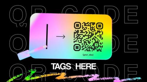 Videohive - QR Code Tag Promo - 43092663 - 43092663