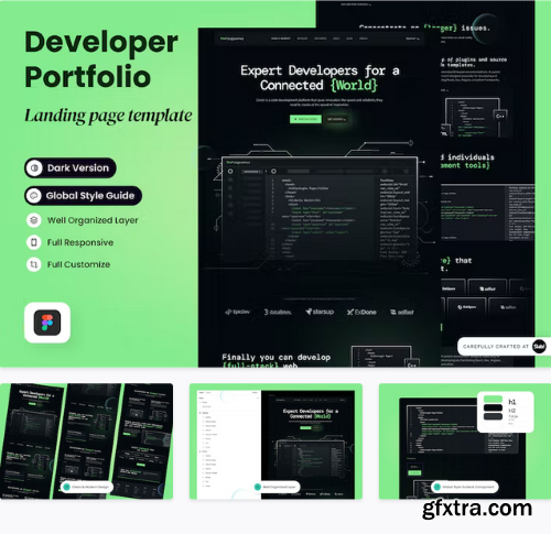 TheProgrammer - Developer Portfolio Landing Page PXTRT6J