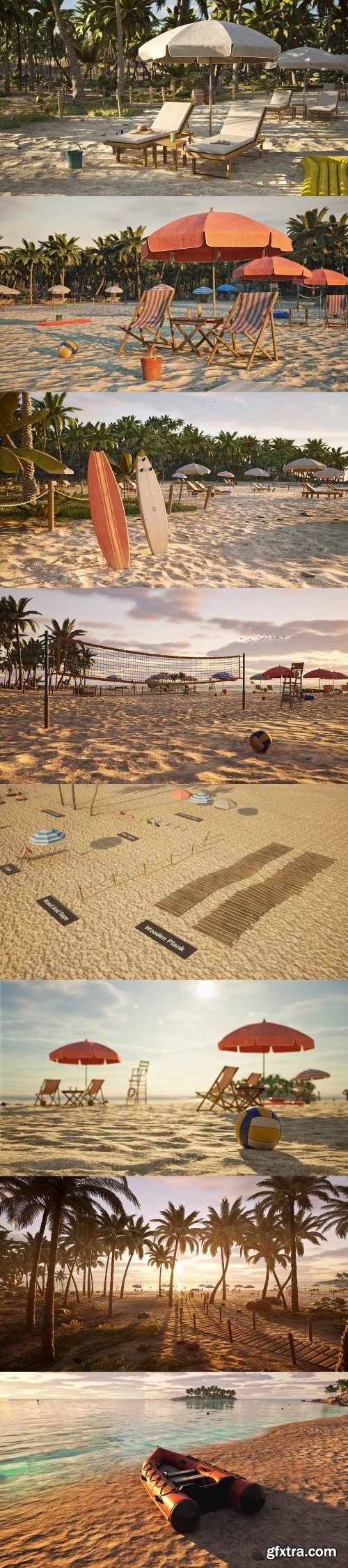 Unreal Engine - Beach Pack