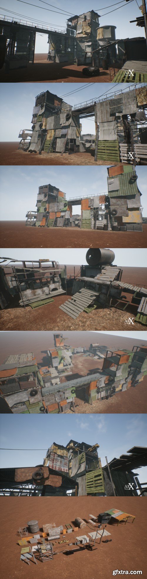 Unreal Engine - Post Apocalyptic World