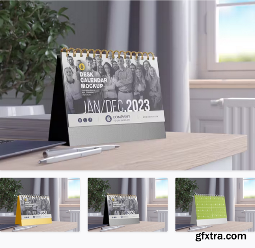 Desk Calendar Mockup RJWMXET