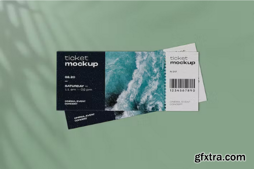 Ticket Mockup 8JJJYFY