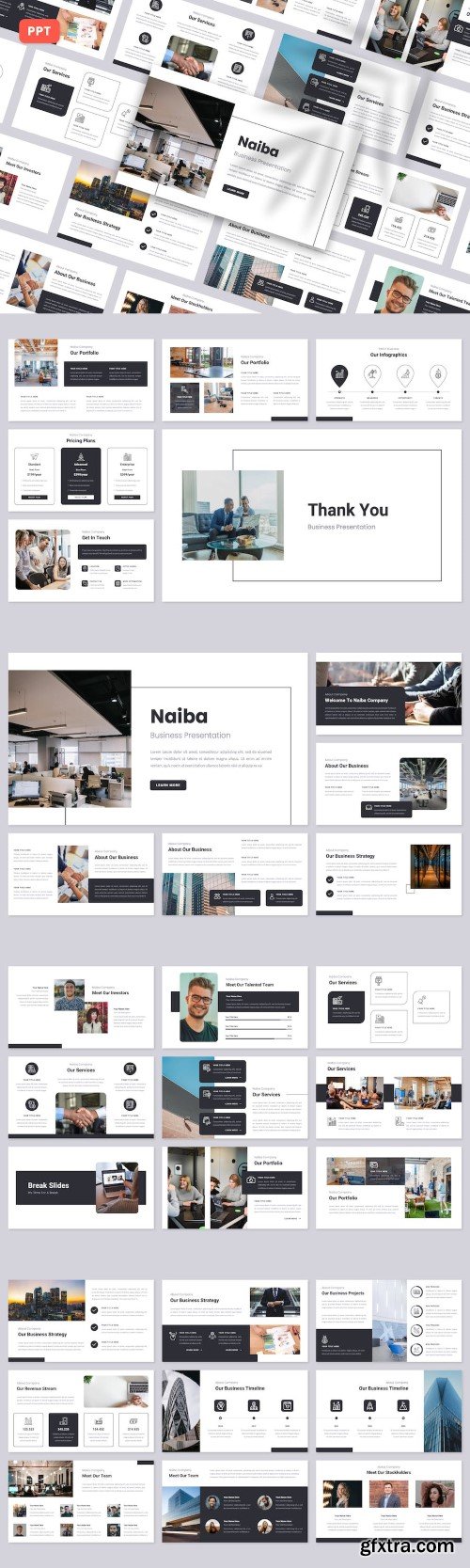 Naiba - Business PowerPoint Template