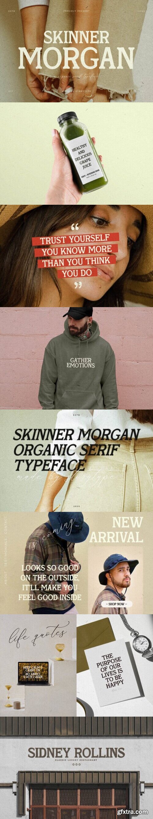 Skinner Morgan Font