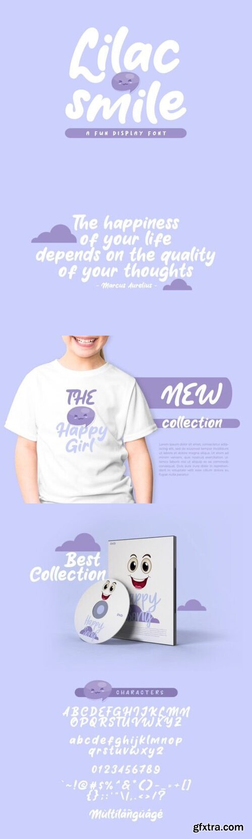 Lilac Smile Font