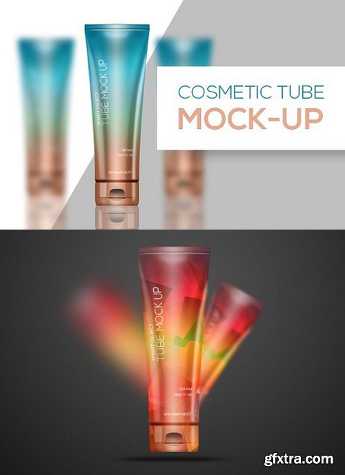 Cosmetic Tube Mock Up