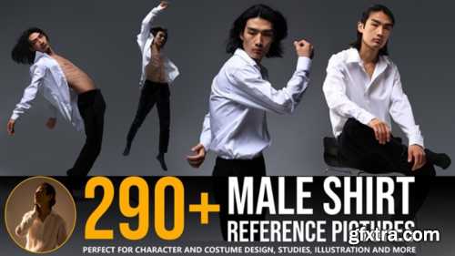 ArtStation - Grafit Studio - 290+ Male Shirt Reference Pictures