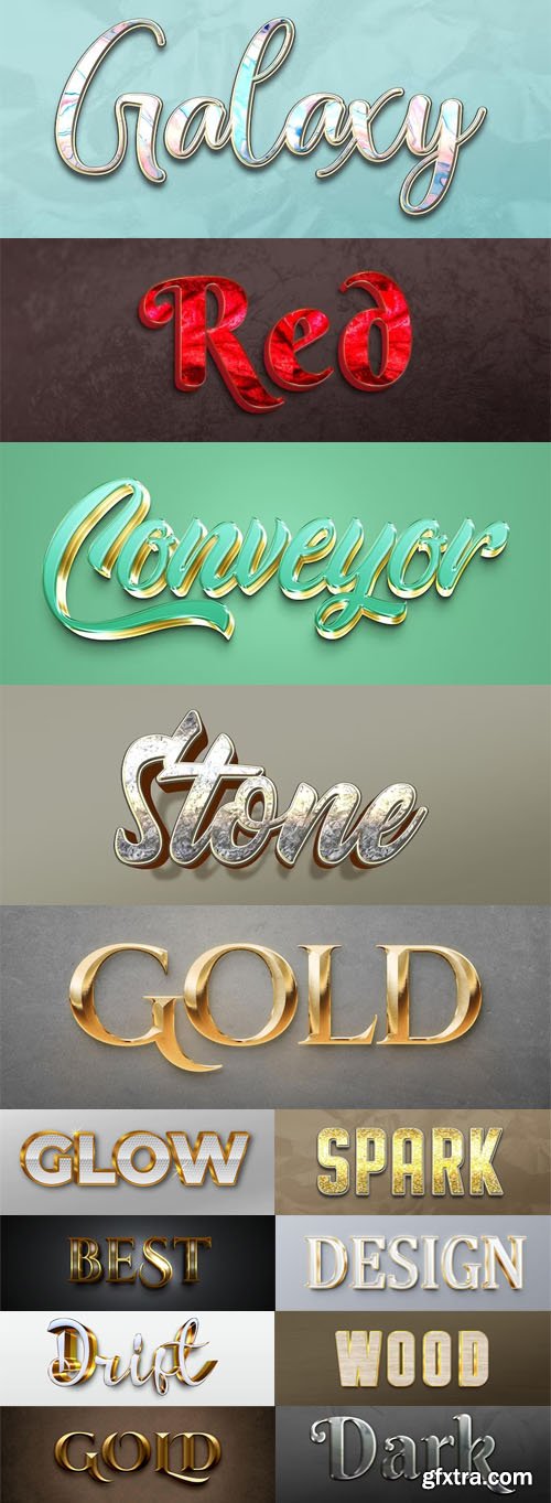 20 Creative Brilliant 3D Text Effects