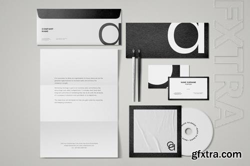 PSD corporate identity mockup psd set for business enterprise