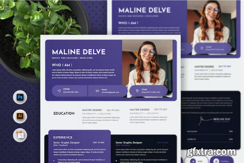 Lein Creative Resume & CV Template