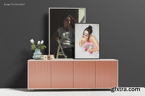 Frame wall mockup