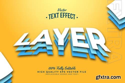 Layer Paper Text Effect