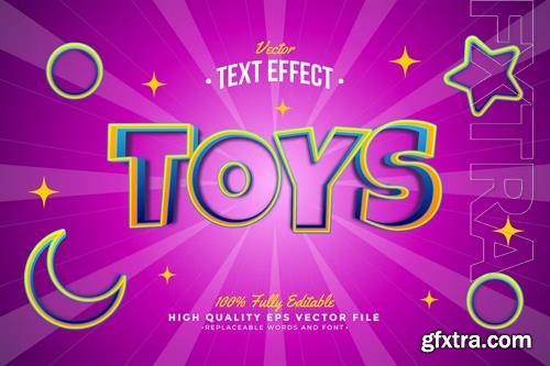 Toy text effect