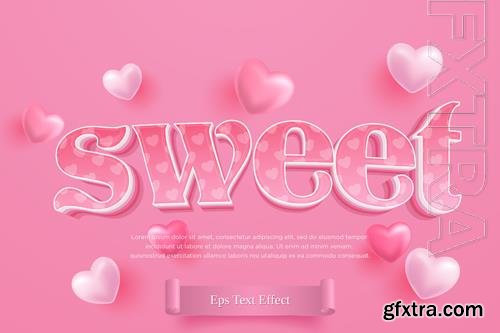 Vector happy valentine's day banner template