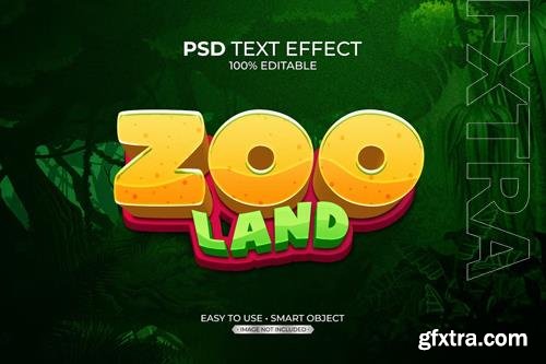 Zoo Text Effect Psd 