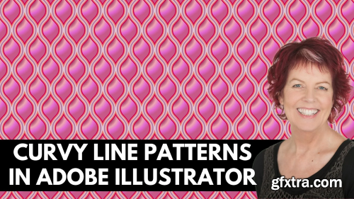 Curvy Line Inspired Patterns in Illustrator - A Graphic Design for Lunch™ Class