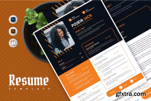 Coldy Creative Resume & CV Template