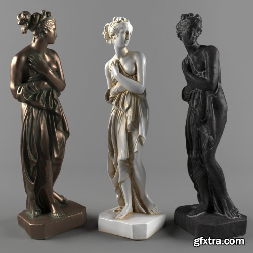 Decor bronze women