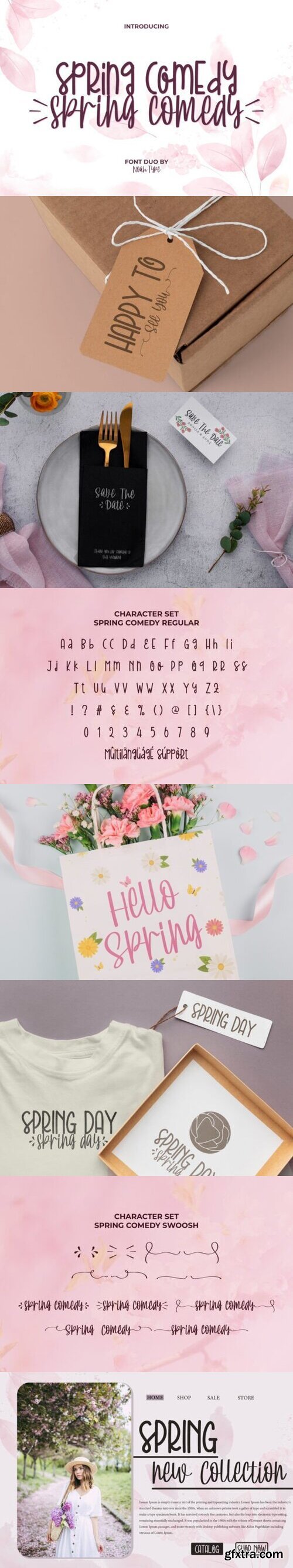 Spring Comedy Font